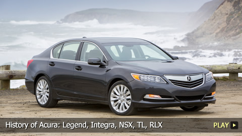 History of Acura: Legend, Integra, NSX, TL, RLX History of Acura: Legend, Integra, NSX, TL, RLX