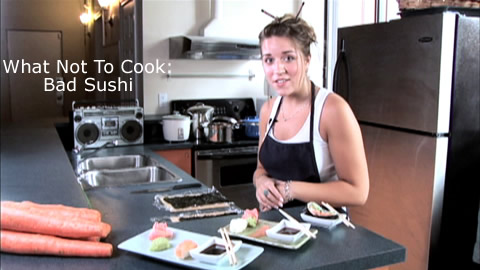 Comedy Skit: Bad Kitchen - Sushi