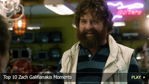 Top 10 Zach Galifianakis Moments