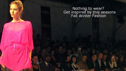 Video of Fashion Shows on Fall and Winter Trends Part 2