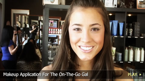 Makeup Application For The On-The-Go Gal