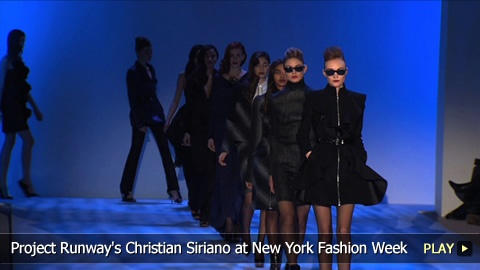 Project Runway's Christian Siriano at New York Fashion Week