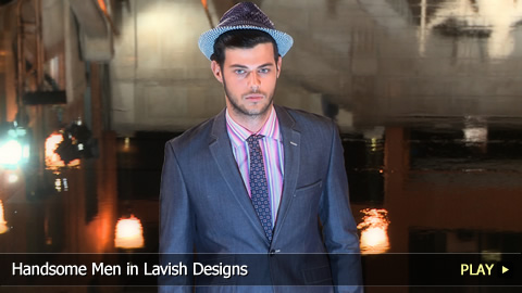 Handsome Men in Latest Suit Trends