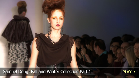 Samuel Dong: Fall and Winter Collection Part 1