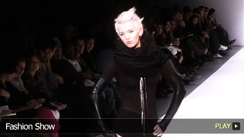Marie Saint Pierre at Montreal's Fashion Week