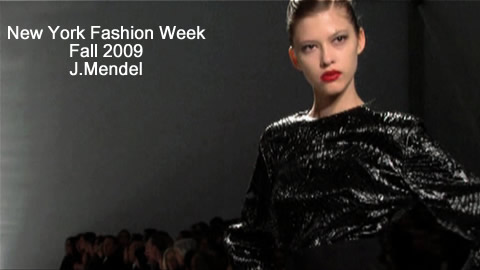 J Mendel at New York Fashion Week