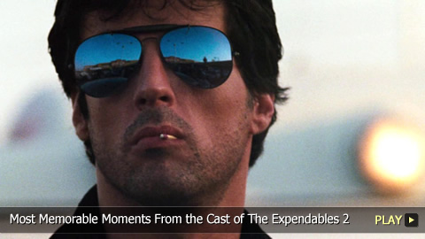 Top 10 Most Memorable Moments From the Cast of The Expendables 2 Top 10 Most Memorable Moments From the Cast of The Expendables 2