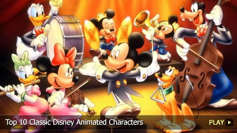 Top 10 Classic Disney Animated Characters Top 10 Classic Disney Animated Characters