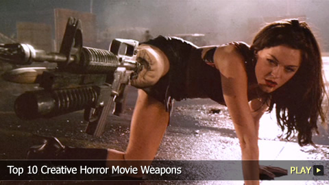 Top 10 Creative Horror Movie Weapons Top 10 Creative Horror Movie Weapons