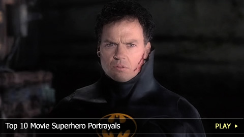 Top 10 Movie Superhero Portrayals Top 10 Movie Superhero Portrayals