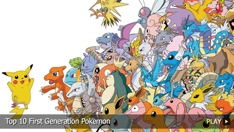 Top 10 First Generation Pokemon