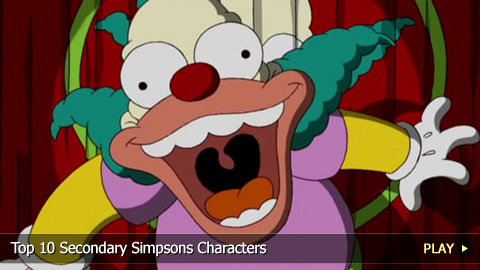 Top 10 Secondary Simpsons Characters Top 10 Secondary Simpsons Characters