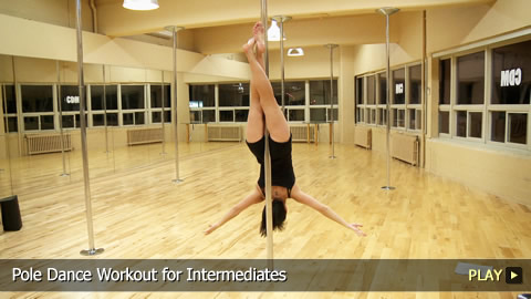 Pole Dance Workout for Intermediates