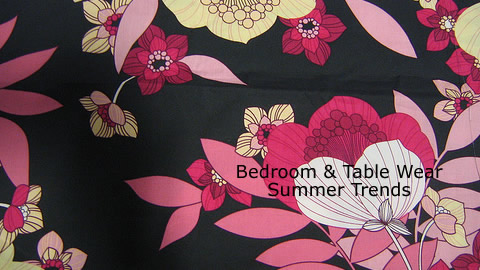 Bedroom & Table Wear Summer Trends