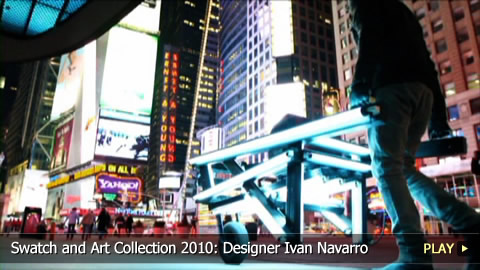 Swatch and Art Collection 2010: Designer Ivan Navarro