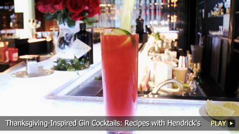 Thanksgiving-Inspired Gin Cocktails: Recipes with Hendrick's