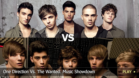 One Direction Vs. The Wanted: Music Showdown