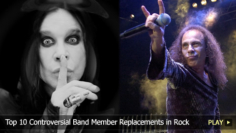 Top 10 Controversial Band Member Replacements in Rock Top 10 Controversial Band Member Replacements in Rock