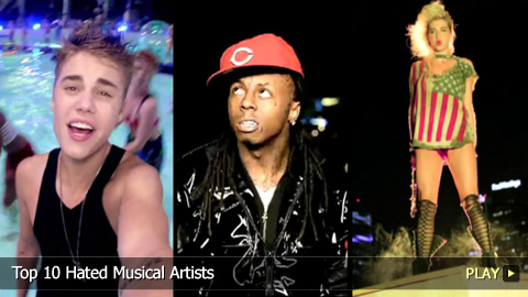 Top 10 Hated Musical Artists Top 10 Hated Musical Artists
