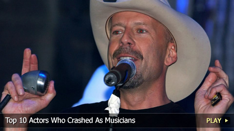 Top 10 Actors Who Crashed As Musicians Top 10 Actors Who Crashed As Musicians