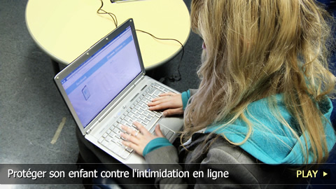 Protéger son enfant contre l'intimidation en ligne