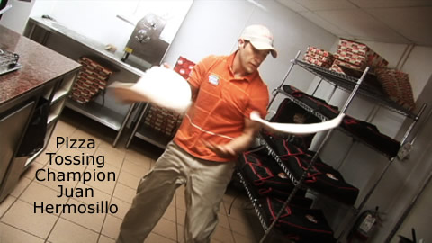 Interview With Pizza Tossing Champion