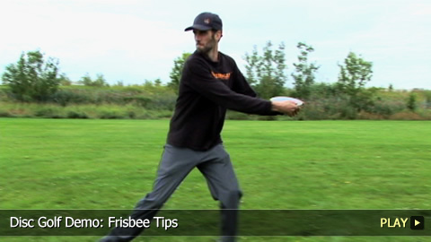 Disc Golf Demo: Frisbee Tips