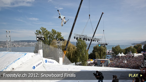 Freestyle.ch 2012: Snowboard Finals at Europe's Biggest Freestyle Event