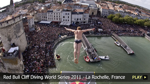 Red Bull Cliff Diving World Series 2011 - Highlights from La Rochelle, France