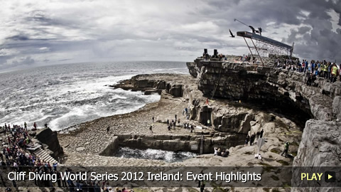 Cliff Diving World Series 2012 Ireland: Event Highlights