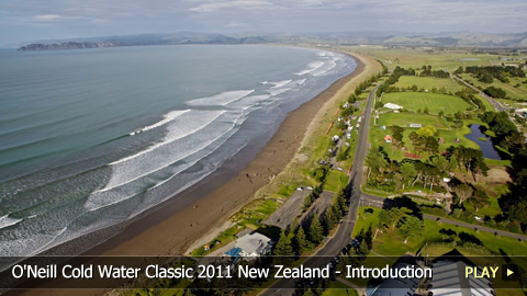 O'Neill Cold Water Classic 2011 New Zealand - Introduction to the Surf Competition