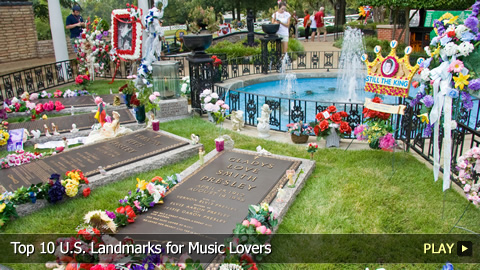 Top 10 U.S. Landmarks for Music Lovers Top 10 U.S. Landmarks for Music Lovers