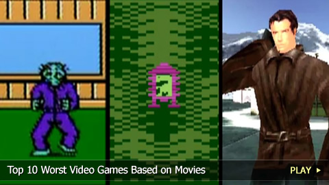 Top 10 Worst Video Games Based on Movies Top 10 Worst Video Games Based on Movies