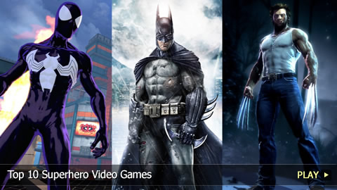Top 10 Superhero Video Games Top 10 Superhero Video Games