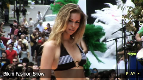 Bikinis On The Runway