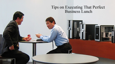 Business Lunch Etiquette