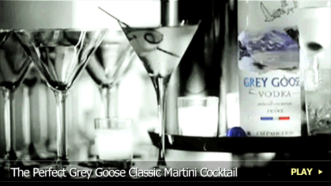 How To Make The Perfect Grey Goose Classic Martini Cocktail