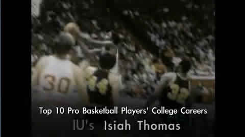 Isiah Thomas - Indiana Hoosiers - Greatest Basketball Players