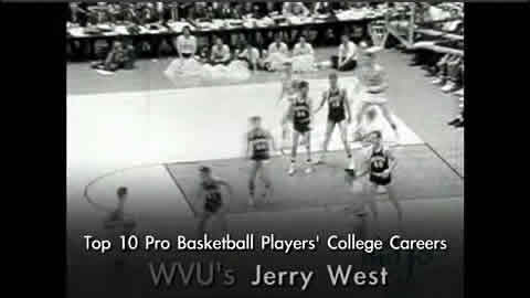 Jerry West - West Virginia University Mountaineers - Greatest Basketball Players