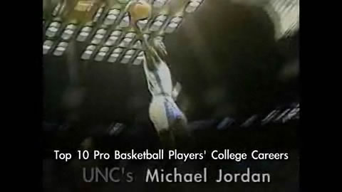 Michael Jordan - University of North Carolina Tarheels - Greatest Basketball Players