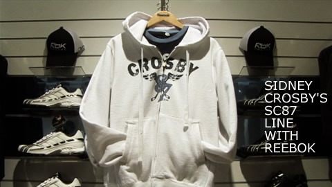 Sidney Crosby's SC87 Reebok Line