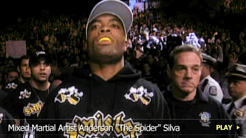 Mixed Martial Artist Anderson Silva