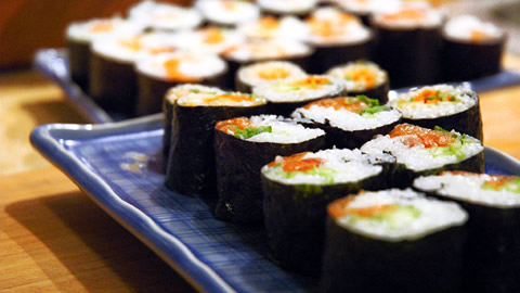 Learn how to make Spider Rainbow Sushi