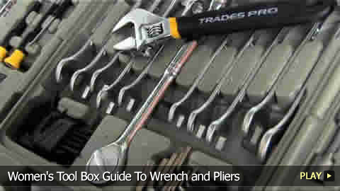 Women's Tool Box Guide: Wrenchs and Pliers 