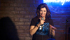 Comedian Vanessa Hollingshead and her protege Sharon Simon