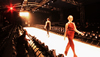 Backstage at Fashion Week